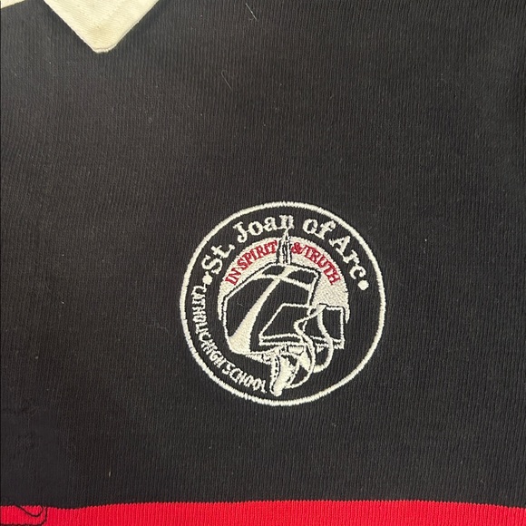 Vintage Y2K Deadstock Preppy Rugby Sweater - Picture 8 of 11